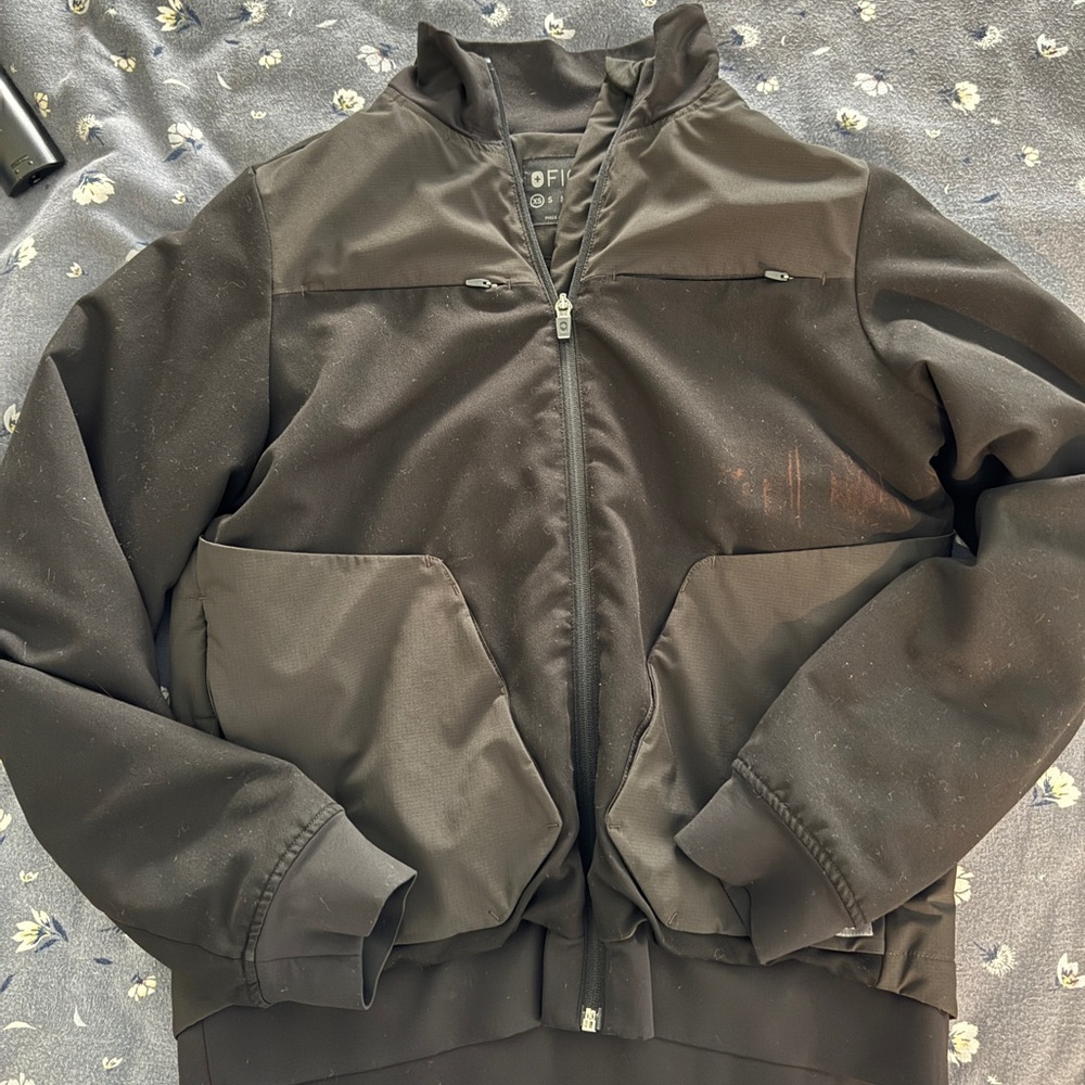 Figs Morven Jacket Black XS